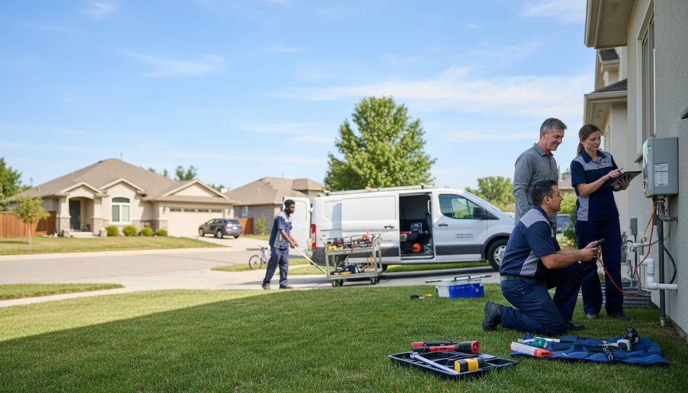 Tankless water heater service in Rock River, WY
